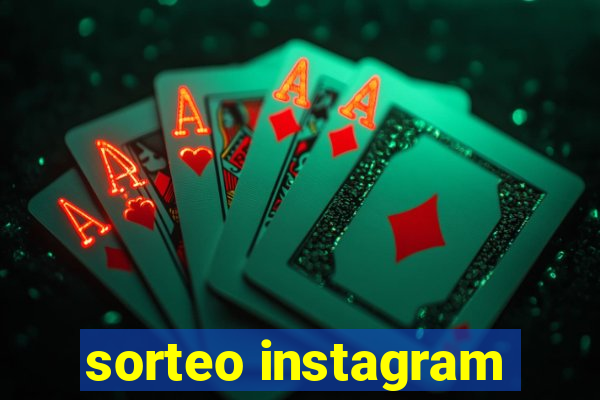 sorteo instagram